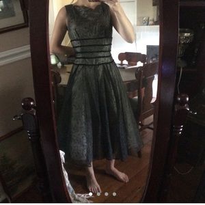 Vintage Lace Cocktail Dress